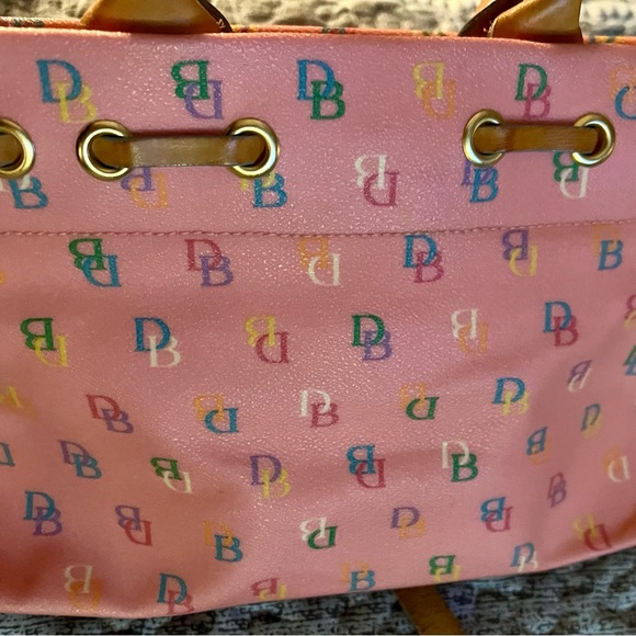 Dooney & Bourke Vintage Pink Handbag - Picture 3 of 7
